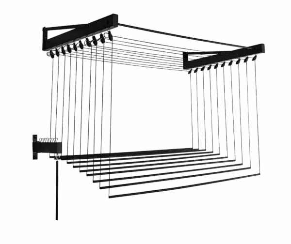 Varal Individual de Parede - PRETO - Imagem 3